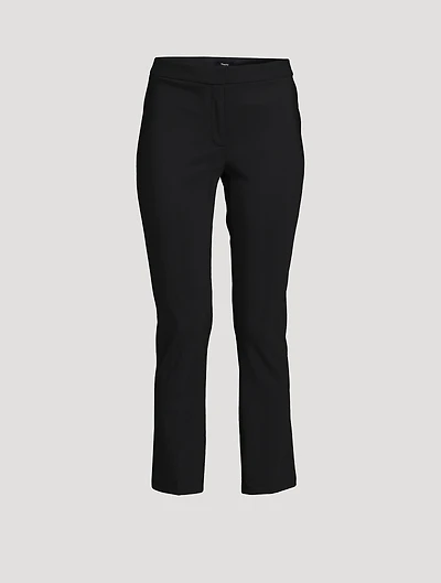 Slim Kick Precision Ponte Trousers