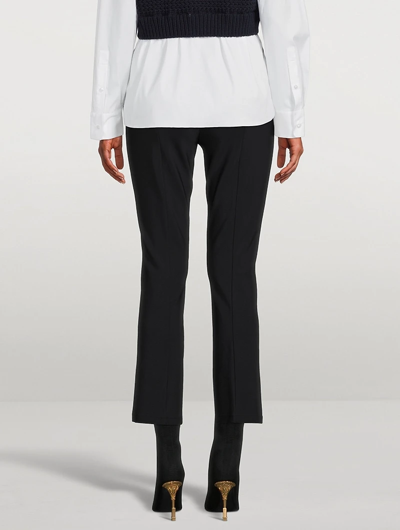 Slim Kick Precision Ponte Trousers