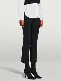 Slim Kick Precision Ponte Trousers