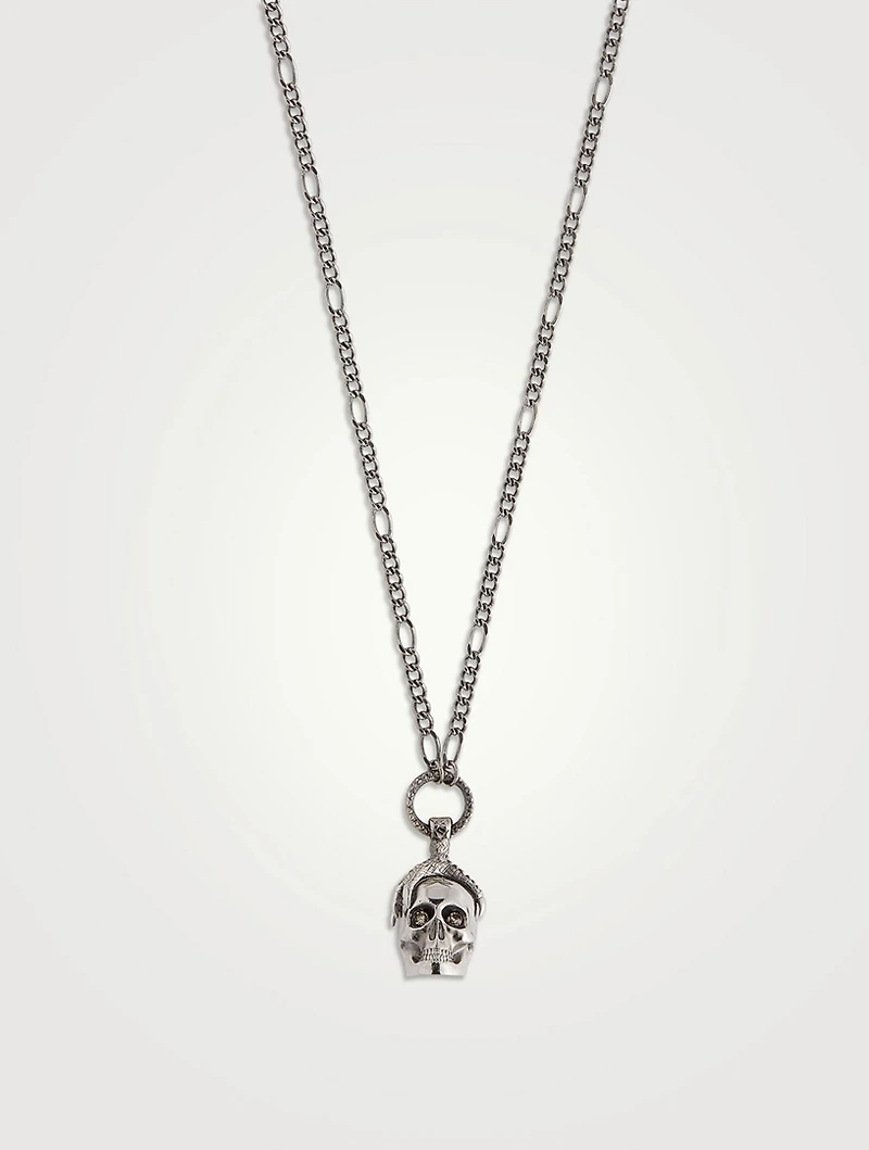 Victorian Skull Necklace