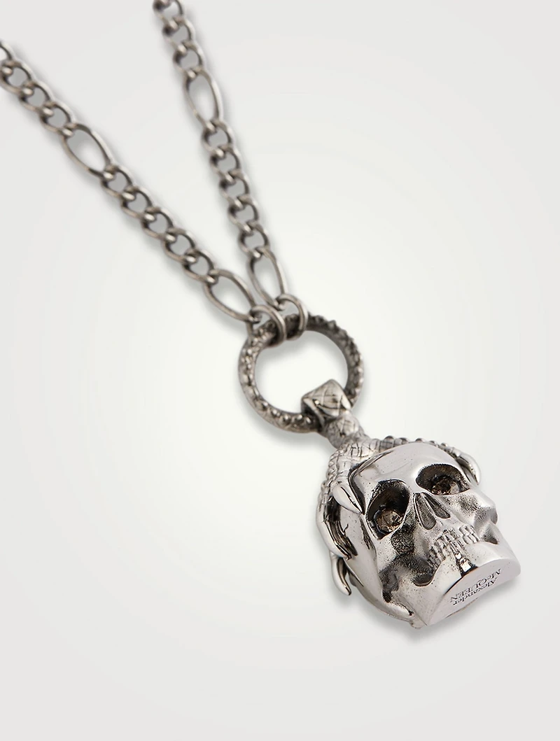 Victorian Skull Necklace