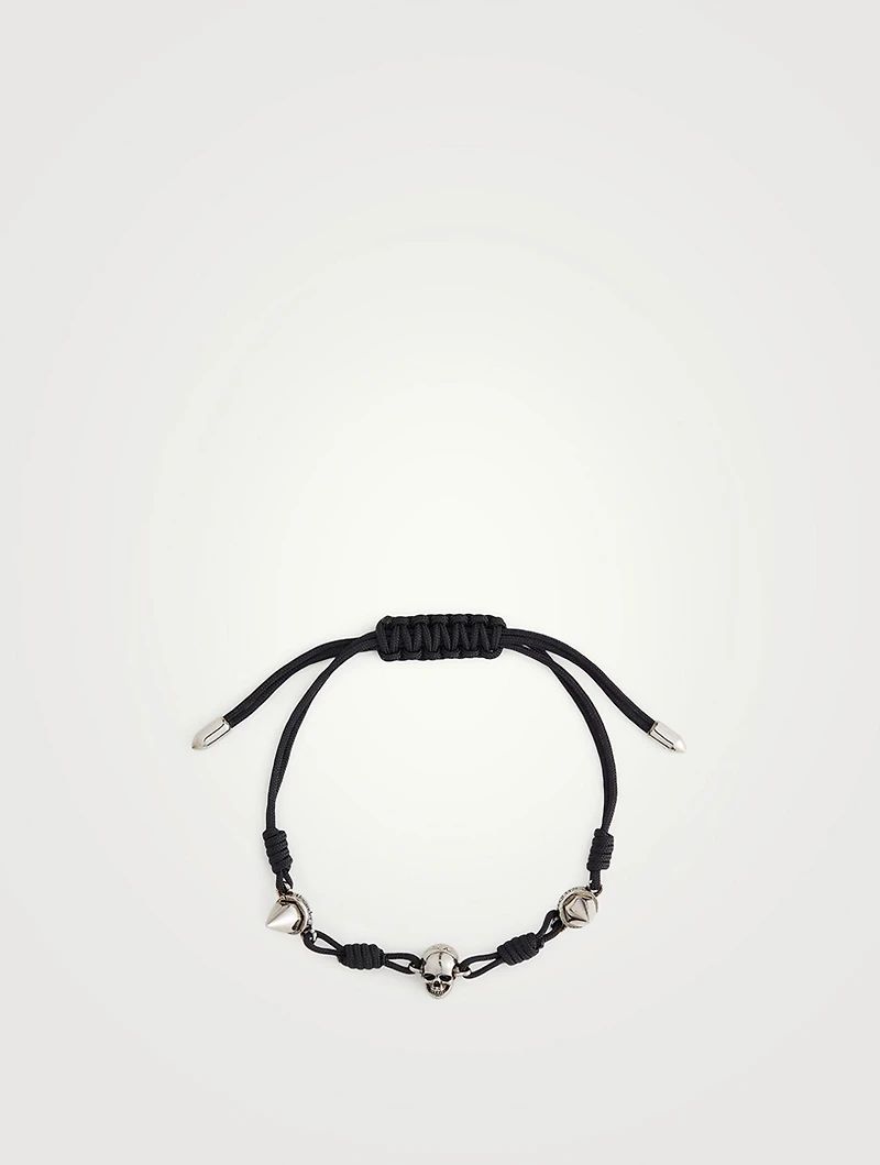 Skull Drawstring Bracelet