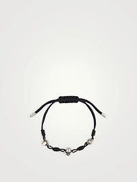 Skull Drawstring Bracelet