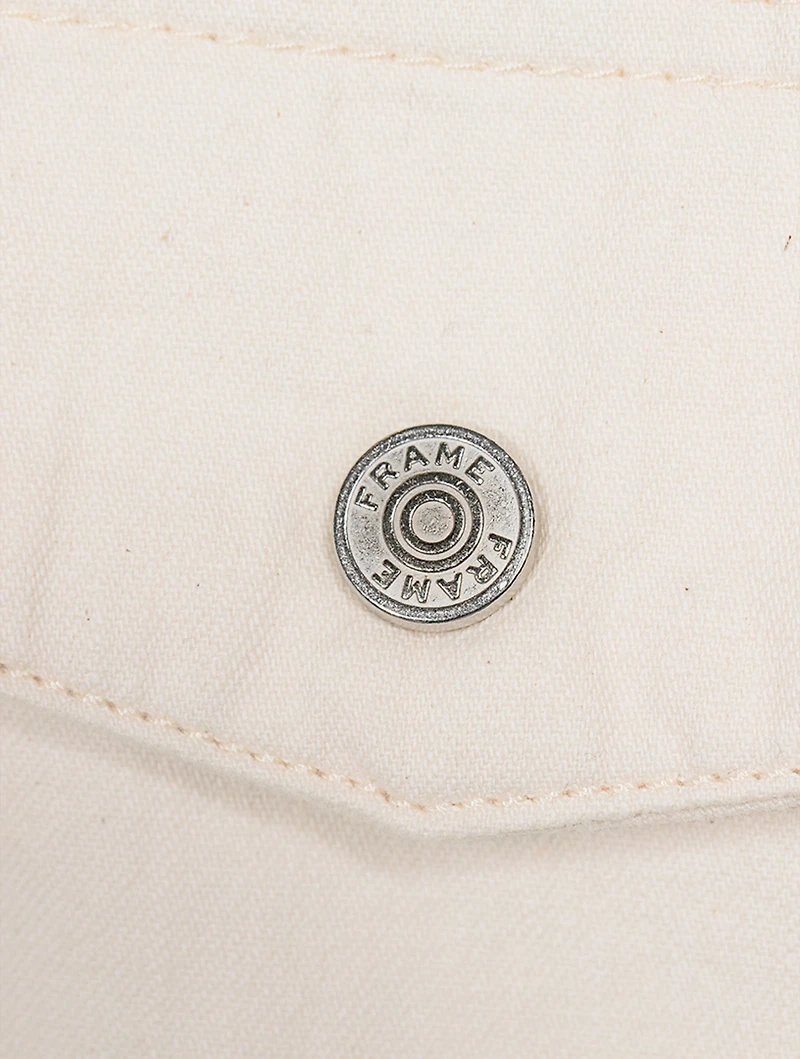 Cotton Denim Slim-Fit Shirt