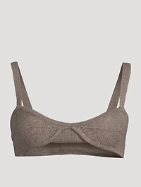 The Eda Cashmere Bralette