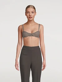 The Eda Cashmere Bralette
