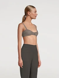 The Eda Cashmere Bralette