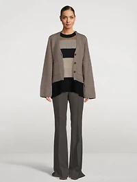 The Jade Striped Cashmere Sweater