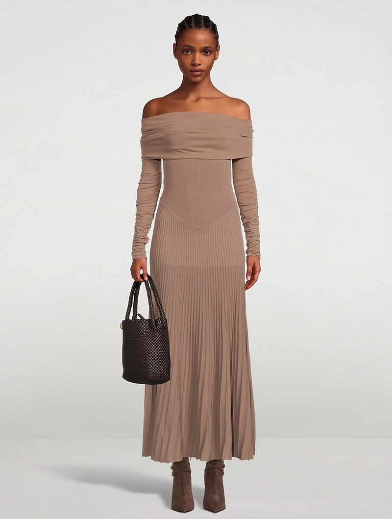 The Rebecca Off-The-Shoulder Dress