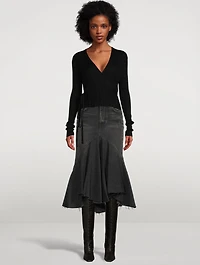 The Bambi Silk Wrap Cardigan