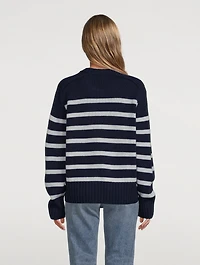 The Mae Striped Cashmere Sweater
