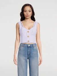 Tweed Tank Top