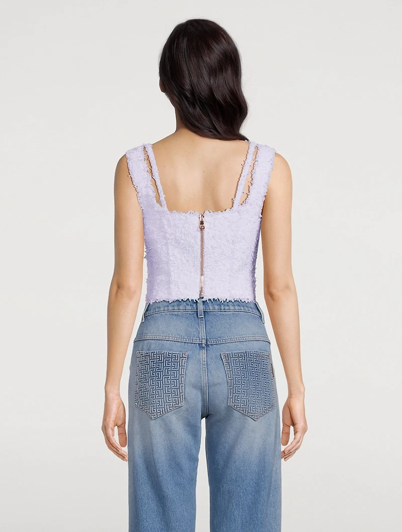 Tweed Tank Top