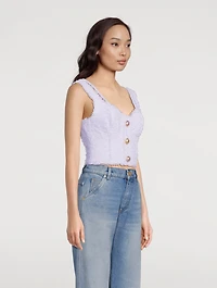 Tweed Tank Top