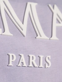 Roman Rubber Logo Cropped T-Shirt