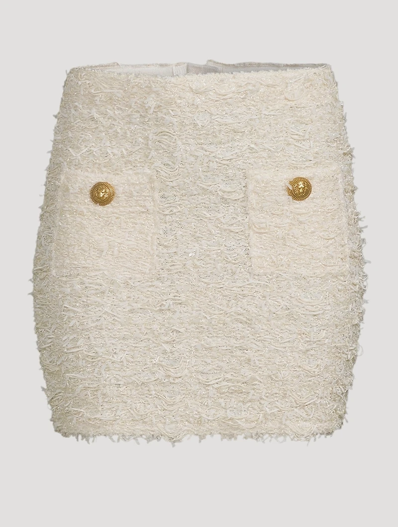 Tweed Mini Skirt