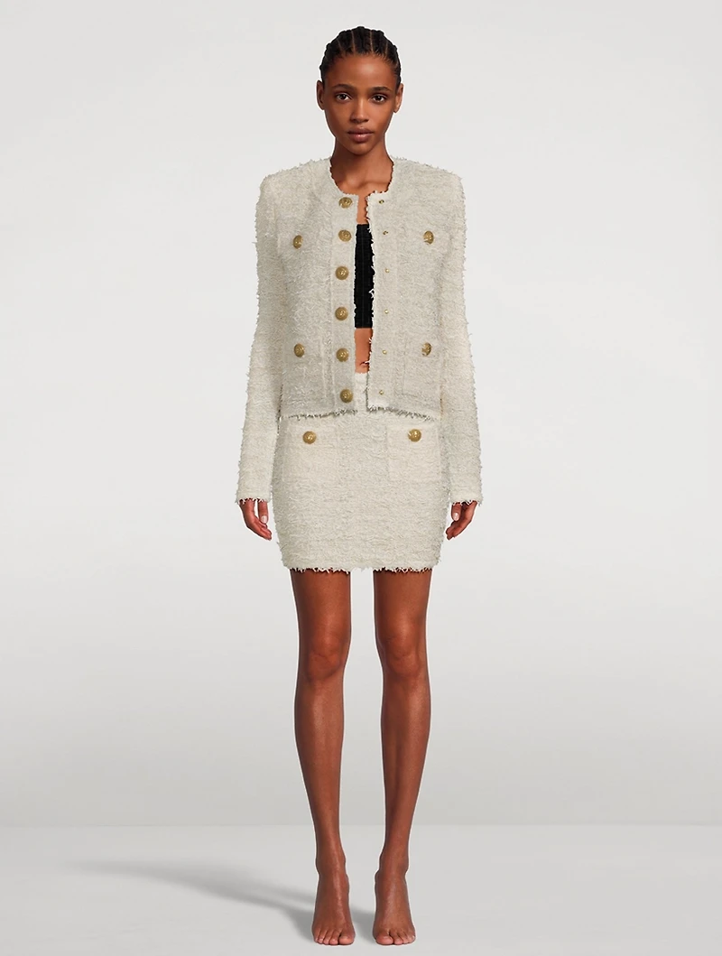 Tweed Mini Skirt
