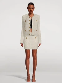 Tweed Mini Skirt