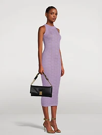 Monogram Mesh Knit Maxi Dress