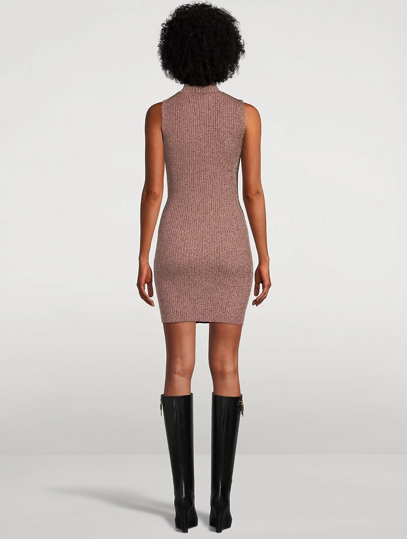 Cade Marled Sleeveless Mini Dress