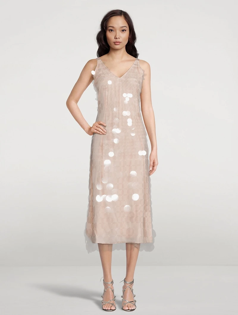 Madysen Sequin Midi Dress