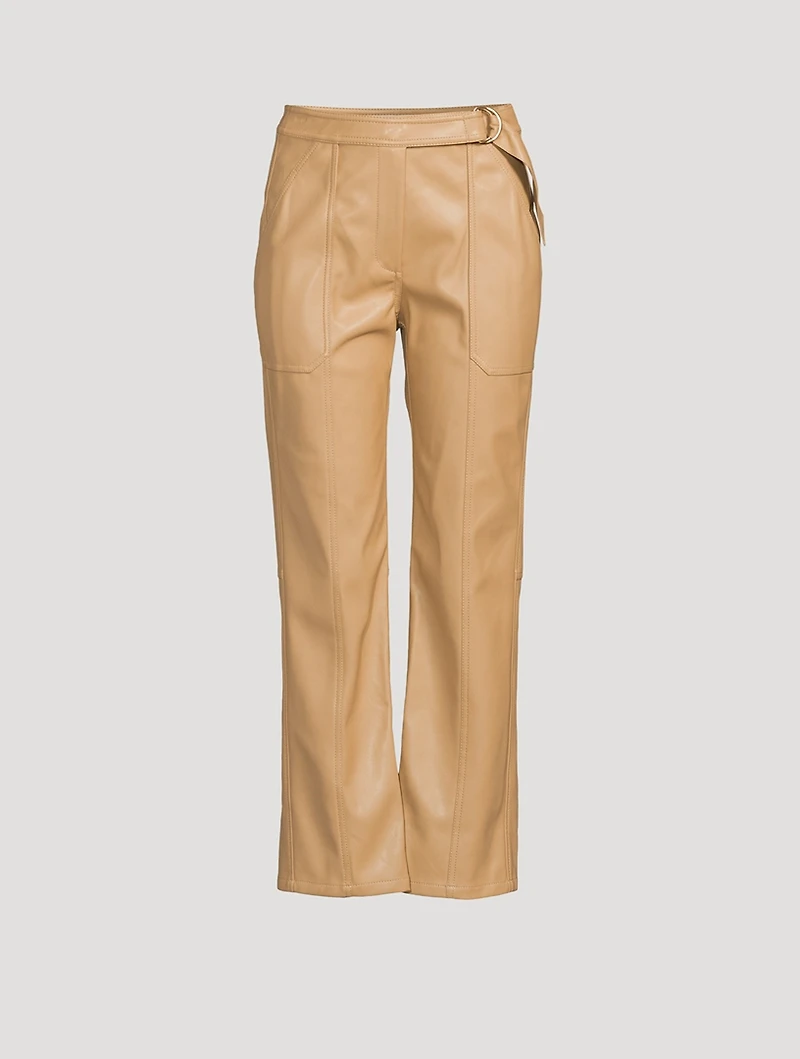 Baxter Vegan Leather Utility Pants