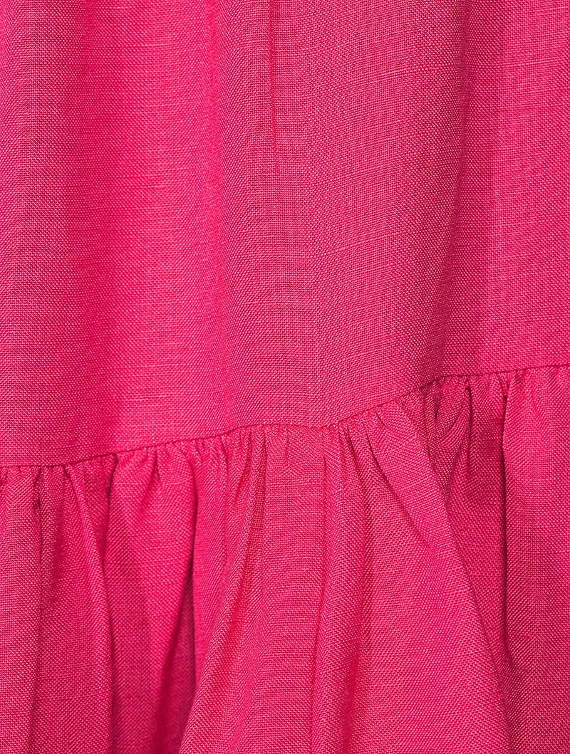 Joanine Strapless Midi Dress