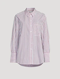 Ribiero Oversized Shirt Stripe Print