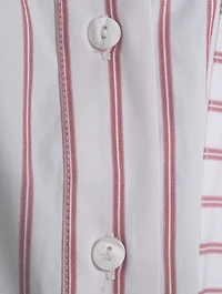 Ribiero Oversized Shirt Stripe Print
