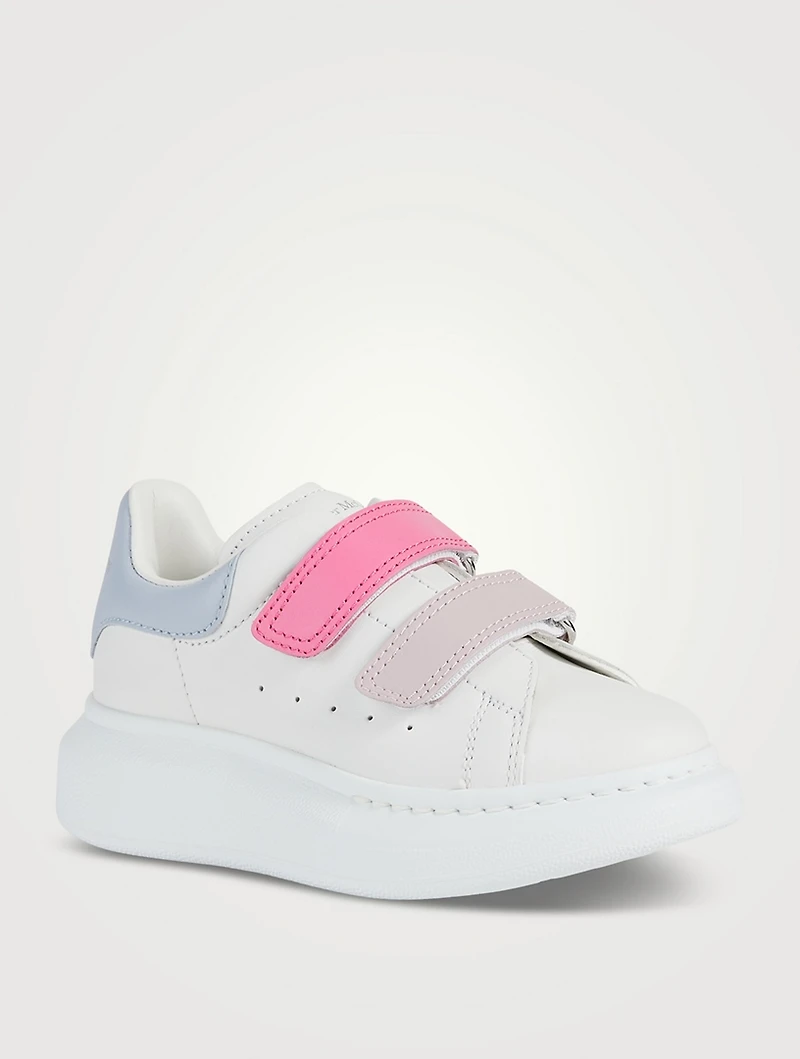 Oversized Double-Strap Sneakers