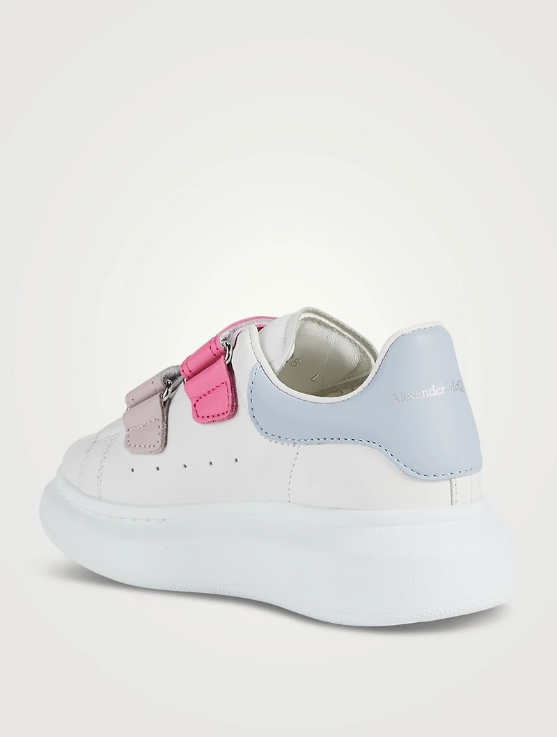 Oversized Double-Strap Sneakers