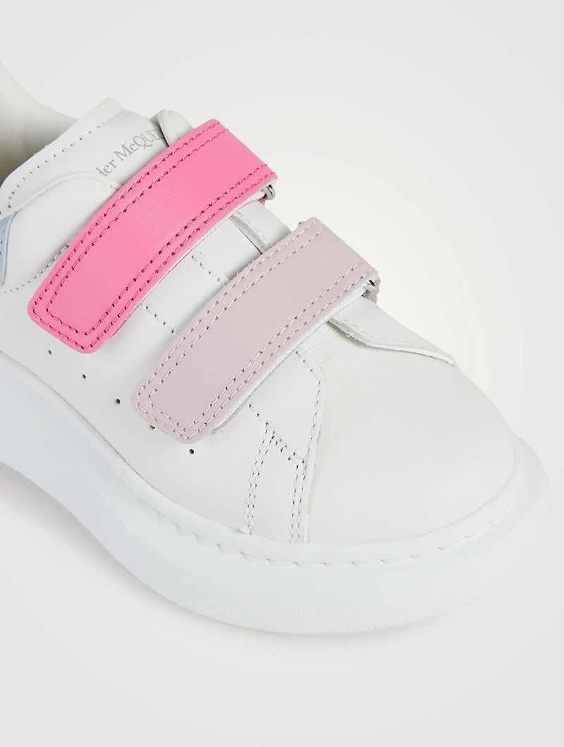 Oversized Double-Strap Sneakers