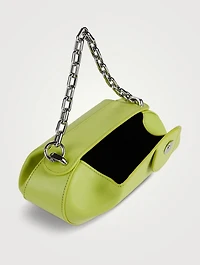 Dinner Roll Leather Shoulder Bag