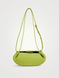 Dinner Roll Leather Shoulder Bag