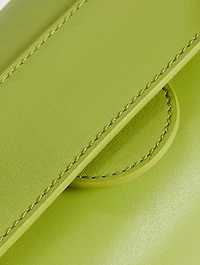 Dinner Roll Leather Shoulder Bag