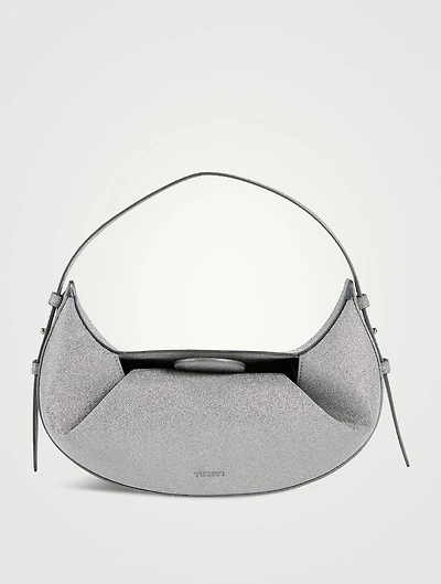 Mini Fortune Cookie Glitter Shoulder Bag