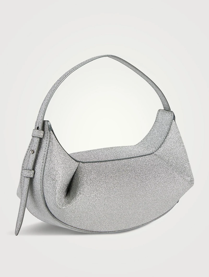 Mini Fortune Cookie Glitter Shoulder Bag