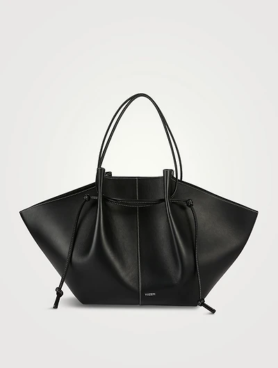 Large Mochi Leather Tote Bag