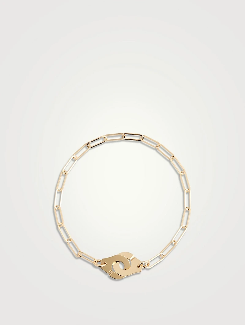 Menottes R10 18K Gold Chain Bracelet