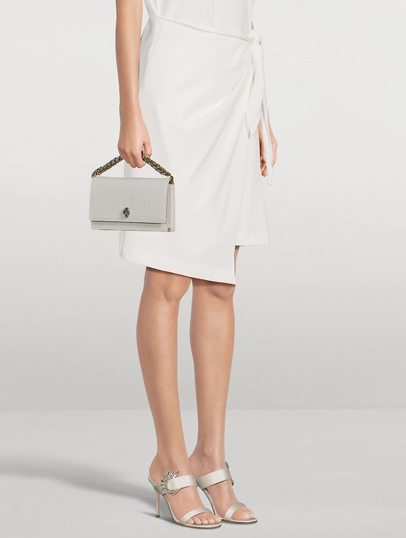Chivela Embellished Satin Mules