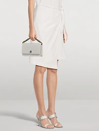 Chivela Embellished Satin Mules