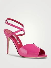 Hourani Patent Leather Sandals