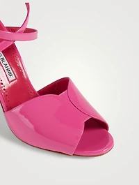 Hourani Patent Leather Sandals