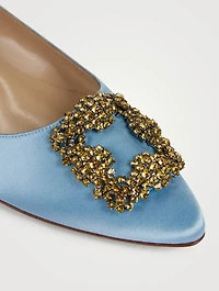 Hangisi Satin Ballet Flats
