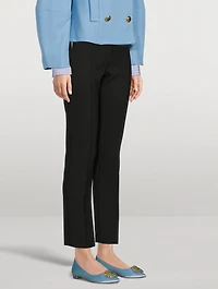 Hangisi Satin Ballet Flats