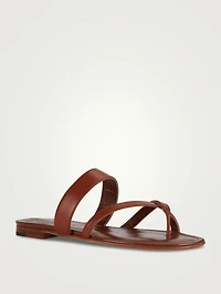 Susa Leather Slide Sandals
