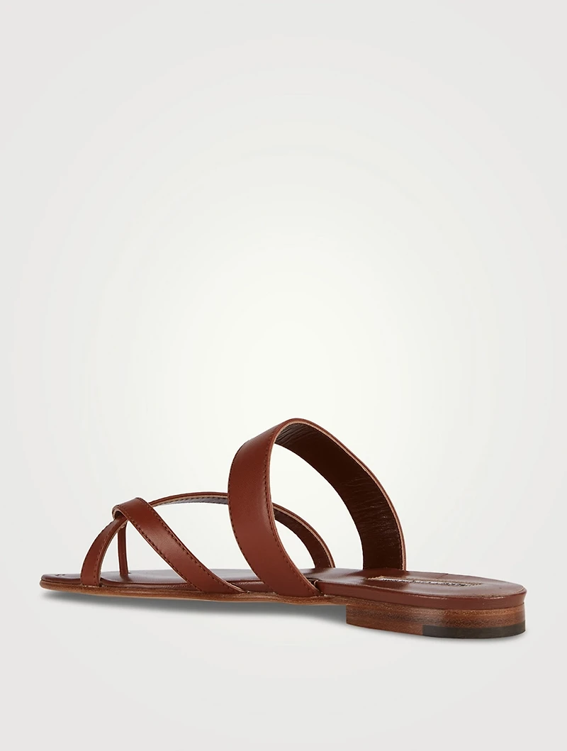 Susa Leather Slide Sandals