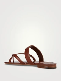 Susa Leather Slide Sandals