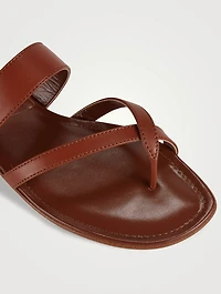 Susa Leather Slide Sandals