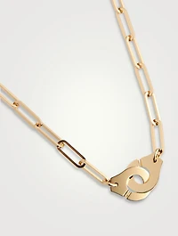 Menottes R13,5 18K Gold Necklace